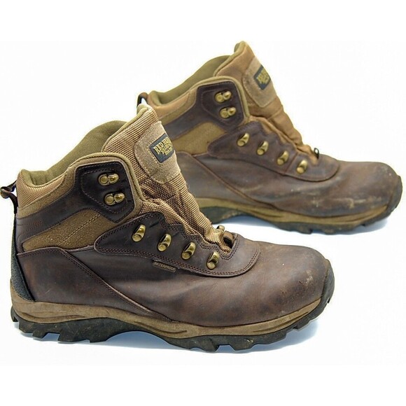 RedHead Boots Mens Sz 11.5W Wildcat Brown Leather Waterproof Hiking Work Ankle main image 8